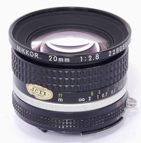 Nikkor 20mm 8 super - nikkor, ai